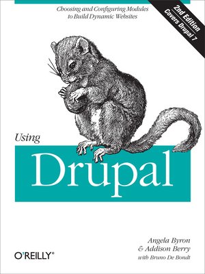 cover image of Using Drupal